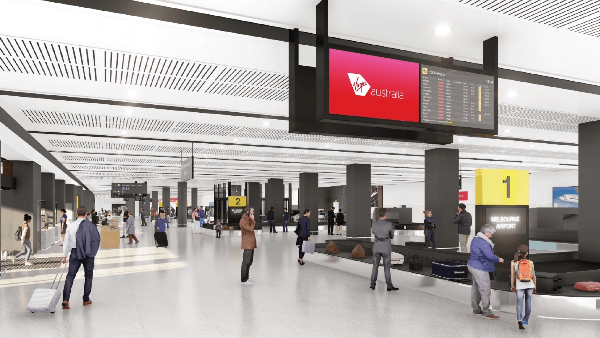 Melbourne Airport to pour 81m into Virgin baggage claim upgrades